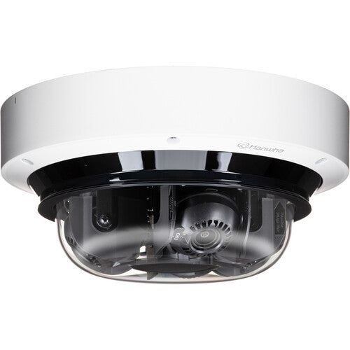 Hanwha Vision 4 x 4MP 4-Channel AI IR Outdoor Network Dome Camera with 3.3 - 5.7mm Lenses